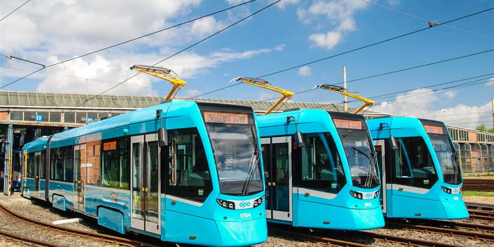 Dnes bylo nasazeno do ostrého provozu 20 nových tramvají Stadler nOVA