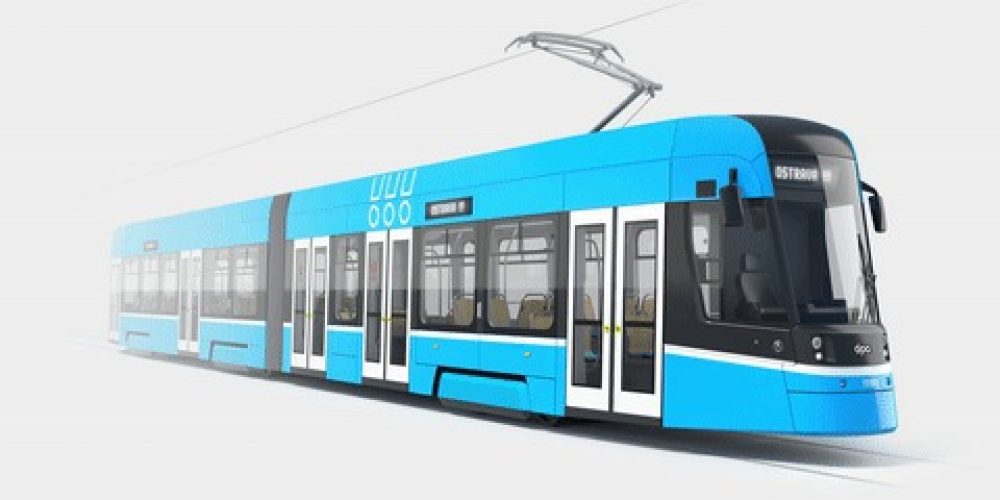 Dopravní podnik dnes představil podobu nových tramvají pro Ostravu