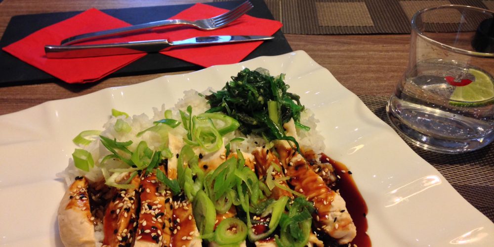 Zrzka vyrazila na polední menu do Samurai Grill & Sushi Baru