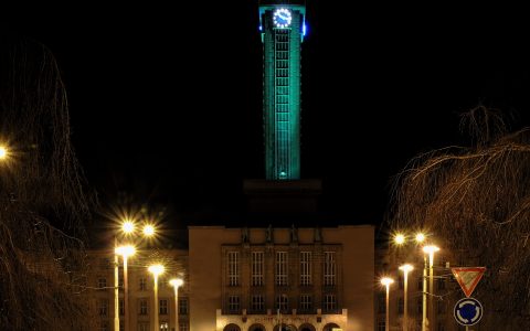 Ostravské dominanty budou o víkendu osvětleny zeleně