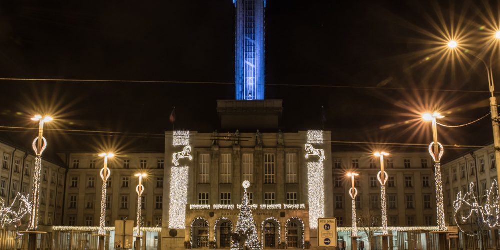 Vánoční výzdoba před radnici se naposledy rozzáří v pátek 6.ledna