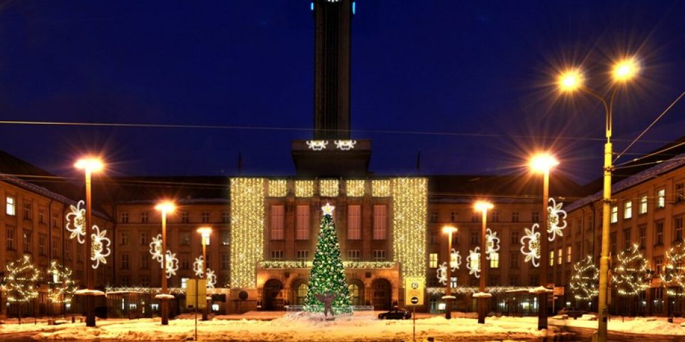 Ostravané vybrali vánoční výzdobu pro Novou radnici a Prokešovo náměstí