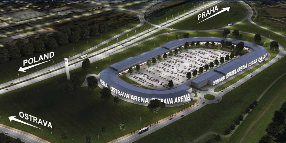 Zítra otevírá své brány Outlet arena Morava